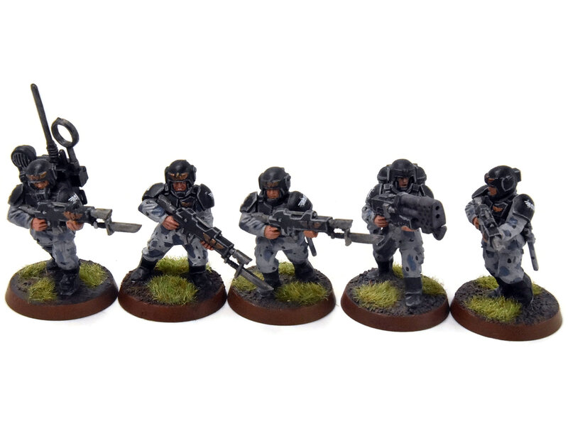 Games Workshop ASTRA MILITARIUM 10 Cadian Shock Troop #18 WELL-PAINTED Warhammer 40K