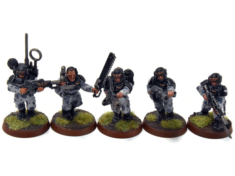 Games Workshop ASTRA MILITARIUM 10 Cadian Shock Troop #13 WELL-PAINTED Warhammer 40K