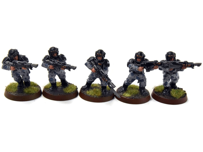 Games Workshop ASTRA MILITARIUM 10 Cadian Shock Troop #13 WELL-PAINTED Warhammer 40K