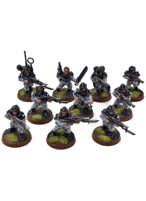 ASTRA MILITARIUM 10 Cadian Shock Troop #8 WELL-PAINTED Warhammer 40K