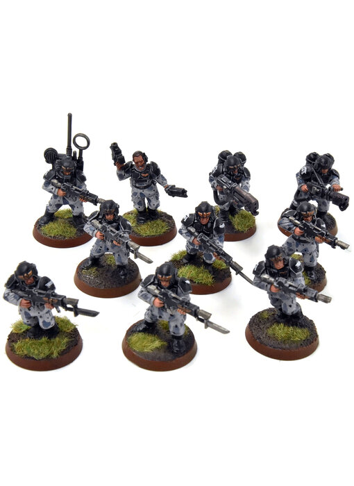 ASTRA MILITARIUM 10 Cadian Shock Troop #16 WELL-PAINTED Warhammer 40K