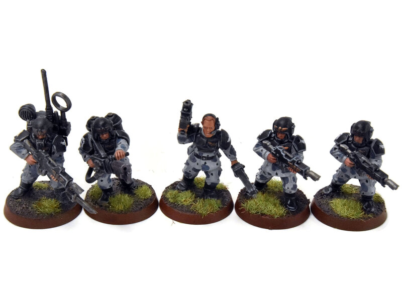 Games Workshop ASTRA MILITARIUM 10 Cadian Shock Troop #12 WELL-PAINTED Warhammer 40K