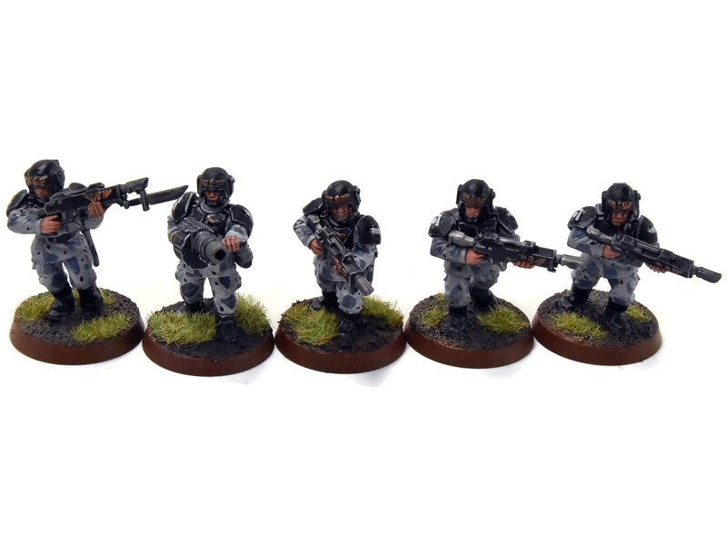 Games Workshop ASTRA MILITARIUM 10 Cadian Shock Troop #12 WELL-PAINTED Warhammer 40K
