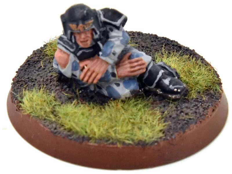 Games Workshop ASTRA MILITARIUM Cadian Casualty Injured #1 METAL WELL-PAINTED Warhammer 40K
