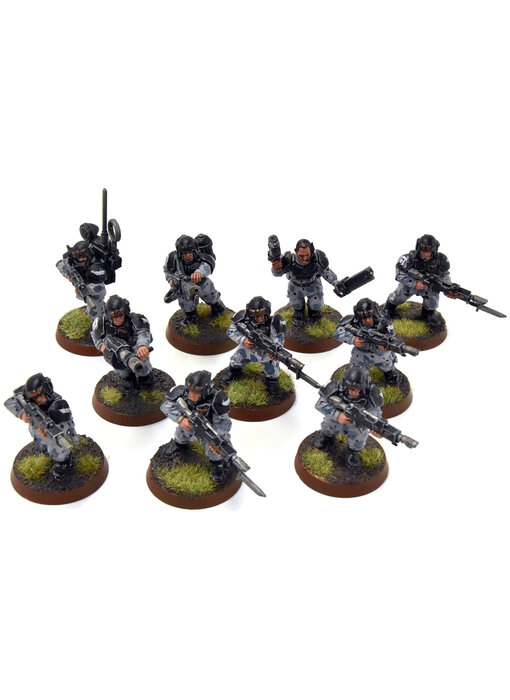 ASTRA MILITARIUM 10 Cadian Shock Troop #11 WELL-PAINTED Warhammer 40K