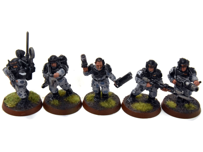 Games Workshop ASTRA MILITARIUM 10 Cadian Shock Troop #11 WELL-PAINTED Warhammer 40K