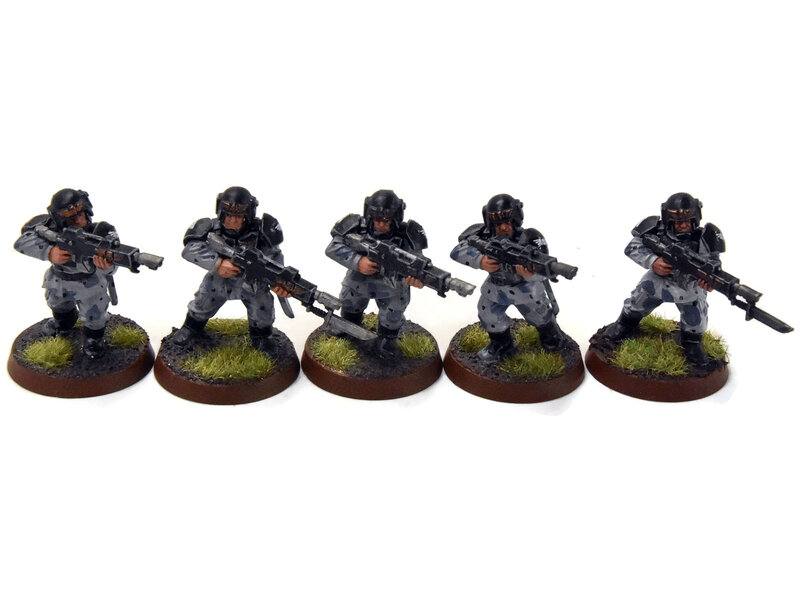 Games Workshop ASTRA MILITARIUM 10 Cadian Shock Troop #11 WELL-PAINTED Warhammer 40K