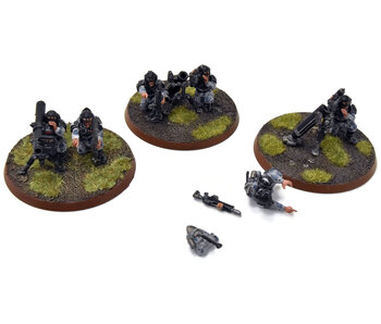 ASTRA MILITARIUM 3 Heavy Weapon Squads #7 WELL-PAINTED Warhammer 40K
