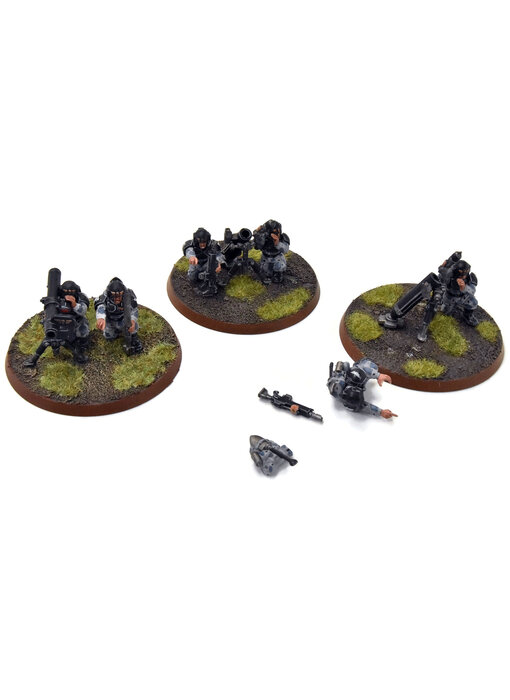 ASTRA MILITARIUM 3 Heavy Weapon Squads #7 WELL-PAINTED Warhammer 40K