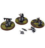 Games Workshop ASTRA MILITARIUM 3 Heavy Weapon Squads #7 WELL-PAINTED Warhammer 40K