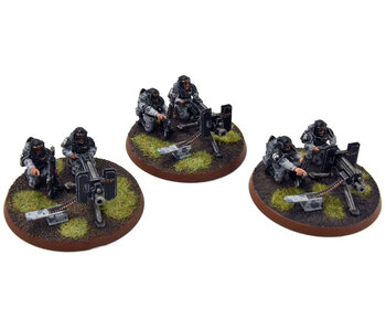 ASTRA MILITARIUM 3 Heavy Weapon Squads #4 WELL-PAINTED Warhammer 40K