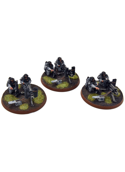 ASTRA MILITARIUM 3 Heavy Weapon Squads #4 WELL-PAINTED Warhammer 40K