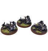 Games Workshop ASTRA MILITARIUM 3 Heavy Weapon Squads #4 WELL-PAINTED Warhammer 40K