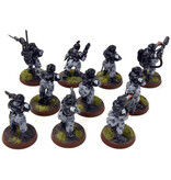 Games Workshop ASTRA MILITARIUM 10 Cadian Shock Troops #9 WELL-PAINTED Warhammer 40K