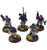 Games Workshop ASTRA MILITARIUM 5 Cadian Command Squad #5 WELL-PAINTED Warhammer 40K