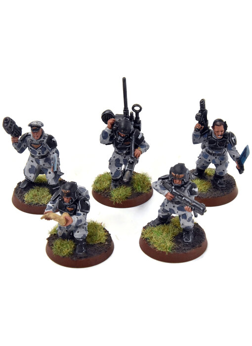 ASTRA MILITARIUM 5 Cadian Command Squad #5 WELL-PAINTED Warhammer 40K