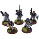 ASTRA MILITARIUM 5 Cadian Command Squad #5 WELL-PAINTED Warhammer 40K