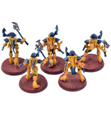 ELDAR 5 Wraithblades #1 Warhammer 40K WELL PAINTED IYANDEN