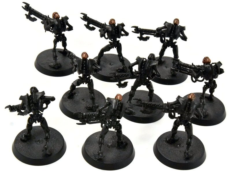 Games Workshop NECRONS 9 Warriors #1 Warhammer 40K