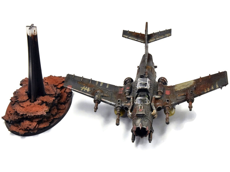 Games Workshop ORKS Dakkajet #1 WELL PAINTED Warhammer 40K