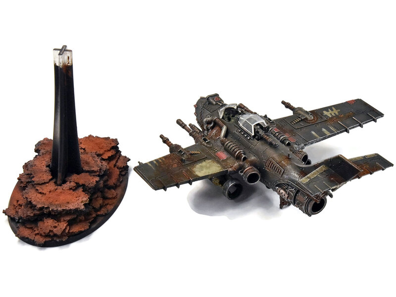 Games Workshop ORKS Dakkajet #1 WELL PAINTED Warhammer 40K