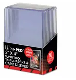 Ultra-Pro Toploads 3x4 130 Pt Thick Combo 10ct