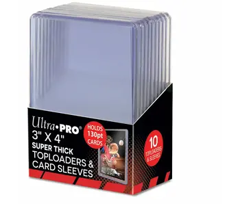 Toploads 3x4 130 Pt Thick Combo 10ct