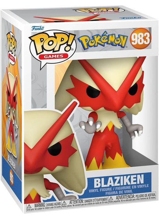 Pop! Pokemon 3.75 Inch Action Figure - Blaziken #983