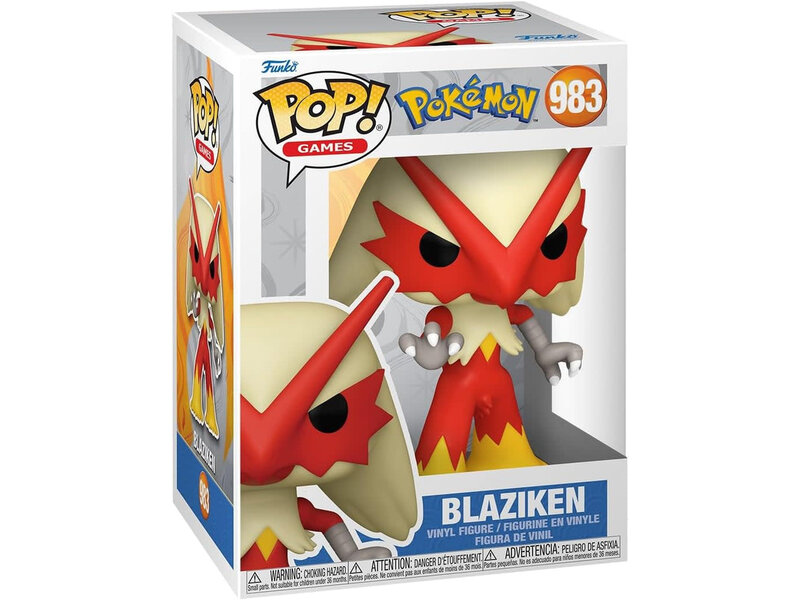 Pop! Pokemon 3.75 Inch Action Figure - Blaziken #983