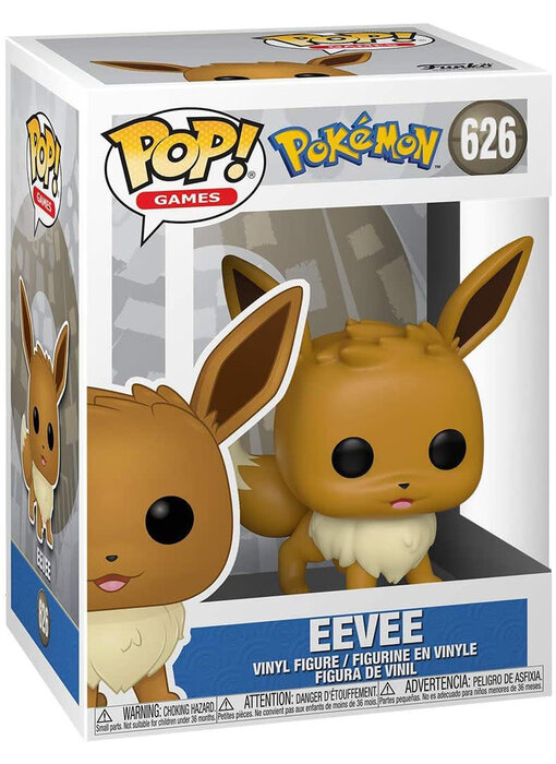 Pop! Pokemon 3.75 Inch Action Figure - Eevee #626