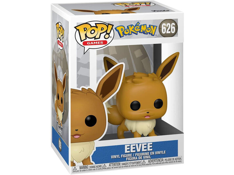 Pop! Pokemon 3.75 Inch Action Figure - Eevee #626