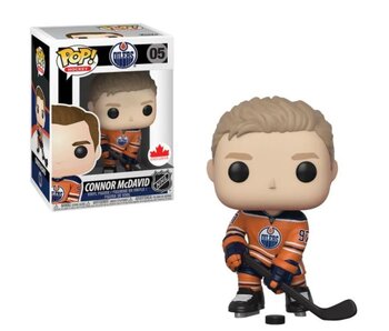 POP Sports NHL Connor McDavid (Orange Jersey) Canada Exclusive