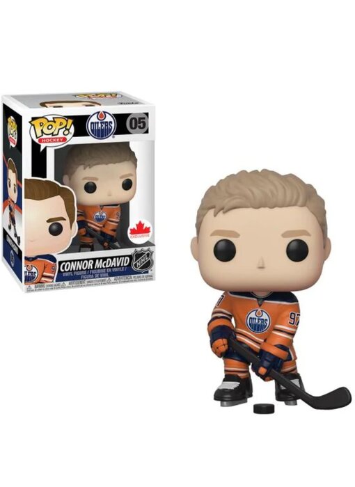 POP Sports NHL Connor McDavid (Orange Jersey) Canada Exclusive