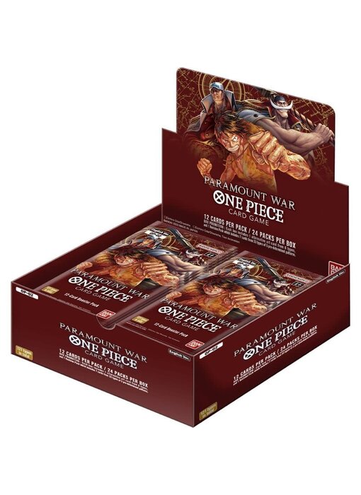 One Piece CG OP-02 Paramount War Booster Box