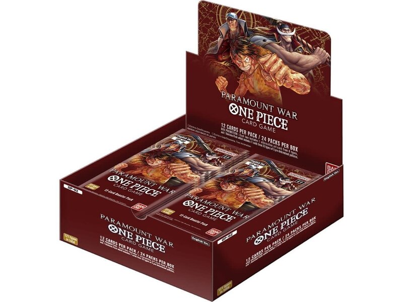Bandai One Piece CG OP-02 Paramount War Booster Box