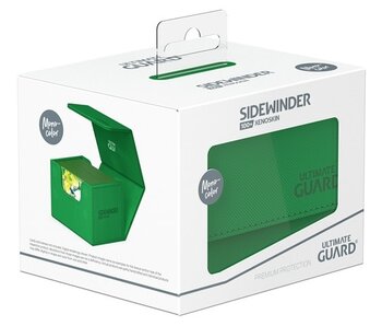 Ultimate Guard Deck Case Sidewinder 100+ Monocolor Green