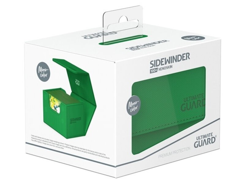 Ultimate Guard Ultimate Guard Deck Case Sidewinder 100+ Monocolor Green