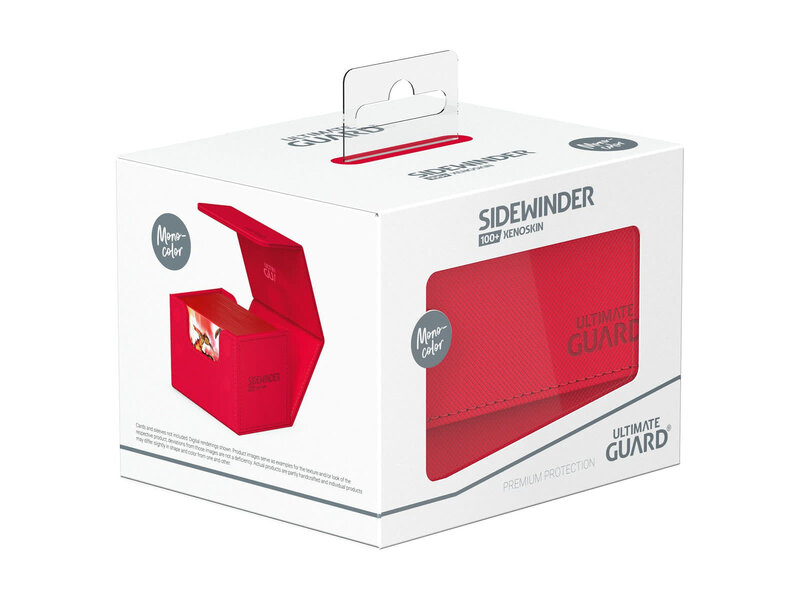 Ultimate Guard Deck Case Sidewinder 100+ Monocolor Red