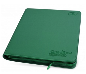 Ultimate Guard Quadrow Zipfolio Xenoskin 24pkt Green