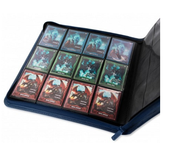 Ultimate Guard Quadrow Zipfolio Xenoskin 12pkt Dark Blue