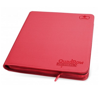 Ultimate Guard Quadrow Zipfolio Xenoskin 24pkt Red