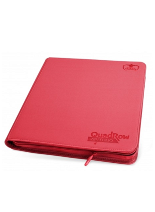 Ultimate Guard Quadrow Zipfolio Xenoskin 24pkt Red