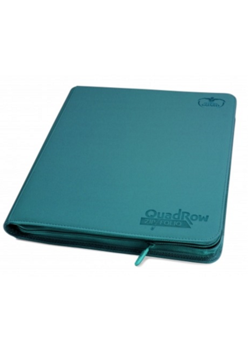 Ultimate Guard Quadrow Zipfolio Xenoskin 24pkt Petrol