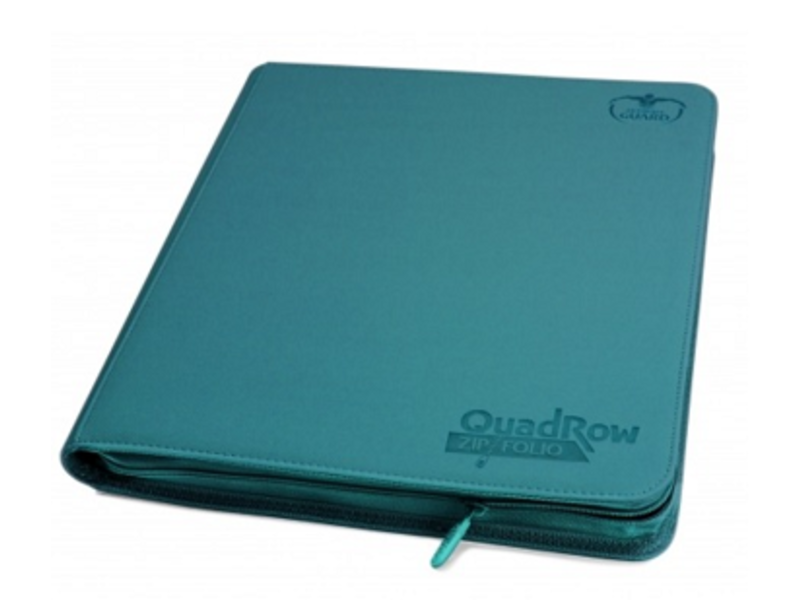 Ultimate Guard Ultimate Guard Quadrow Zipfolio Xenoskin 24pkt Petrol