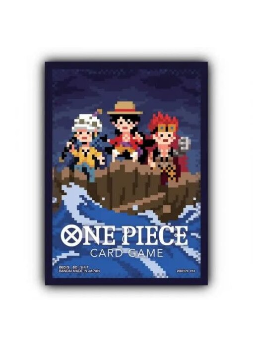Bandai One Piece Trading Card Supplies - Deck Protectors - the Three Captains (70 Sleeves)