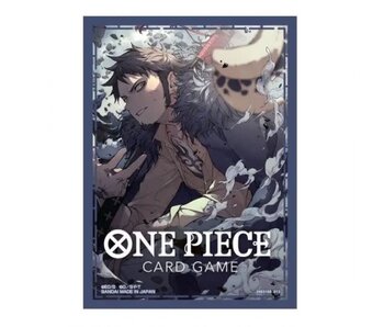Bandai One Piece Trading Card Supplies - Deck Protectors - Trafalgar Law (70 Sleeves)