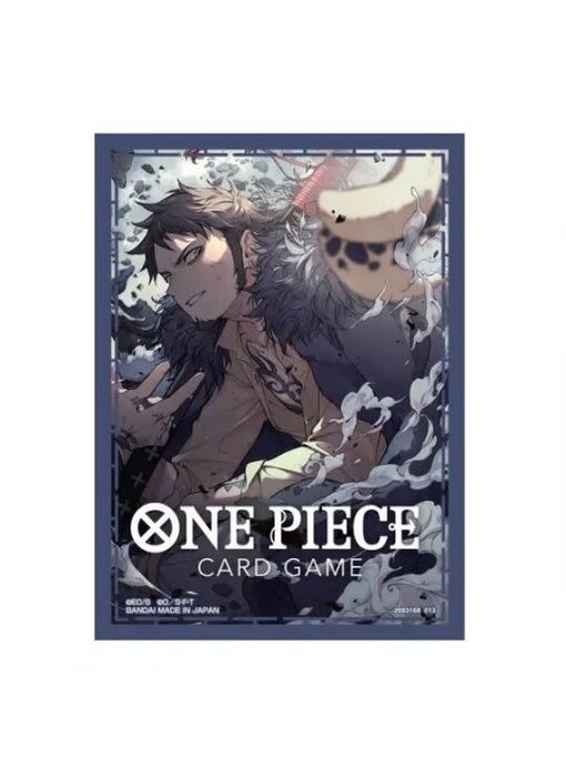 Bandai One Piece Trading Card Supplies - Deck Protectors - Trafalgar Law (70 Sleeves)