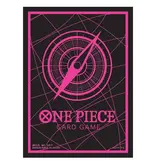 Bandai One Piece Trading Card Supplies - Dark Pink Compass (70 Sleeves)