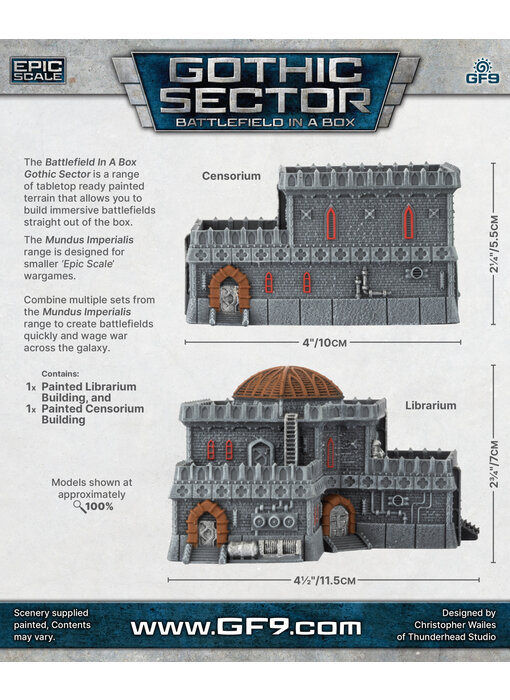 Battlefield In A Box - Mundus Imperialis Librarium & Censorium