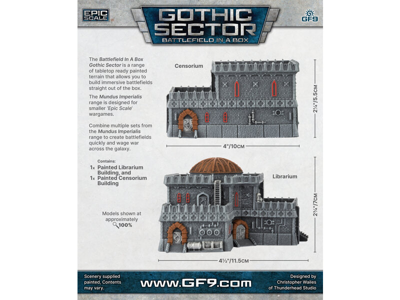 Battlefield in a Box Battlefield In A Box - Mundus Imperialis Librarium & Censorium